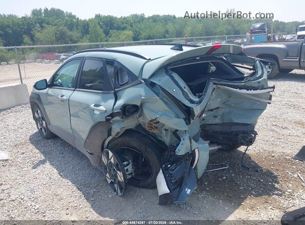 KM8HB3AB6SU267908 2025 HYUNDAI KONA Light Blue Задня ліва чверть