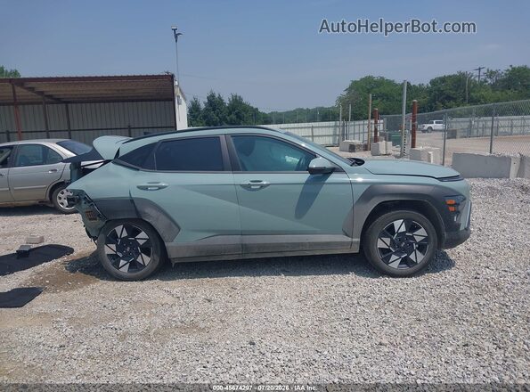 KM8HB3AB6SU267908 2025 HYUNDAI KONA Light Blue Вид щитка приладів