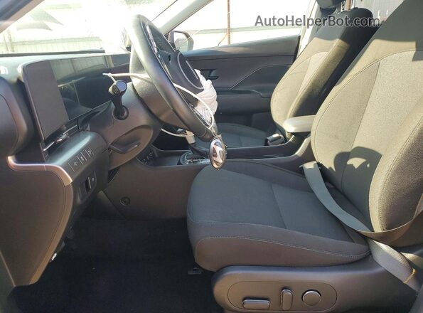 KM8HB3AB6SU334250 2025 HYUNDAI KONA Charcoal წინა სალონის ხედი
