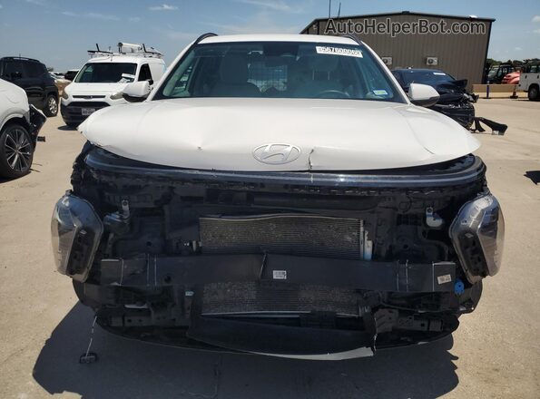 KM8HB3AB7RU147819 2024 HYUNDAI KONA White Вид наклейки з VIN-кодом