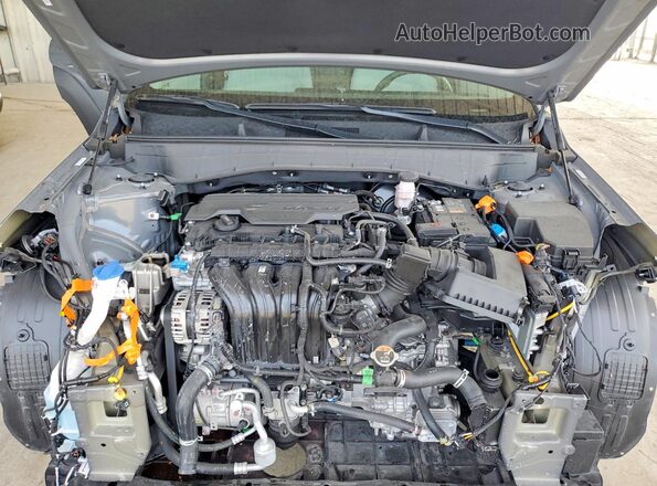 KM8HB3AB7SU196430 2025 HYUNDAI KONA Gray Вид підкапотного простору