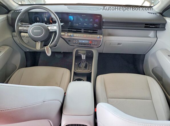 KM8HB3AB7SU196430 2025 HYUNDAI KONA Gray Вид панелі приладів
