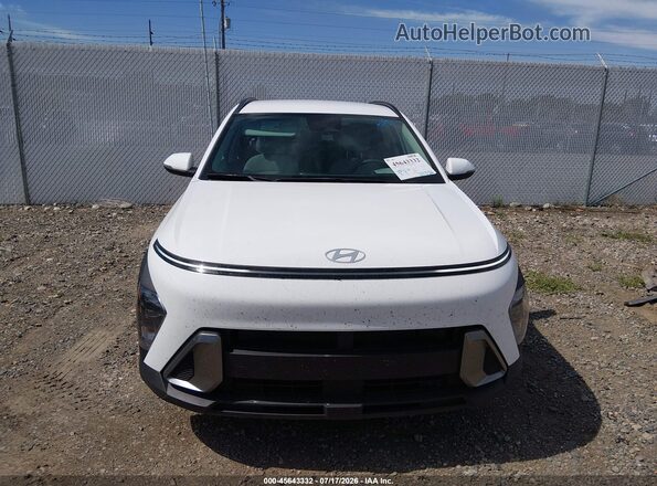 KM8HB3AB7SU302584 2025 HYUNDAI KONA White Front view