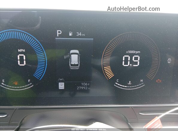 KM8HB3AB7SU323712 2025 HYUNDAI KONA Серый 