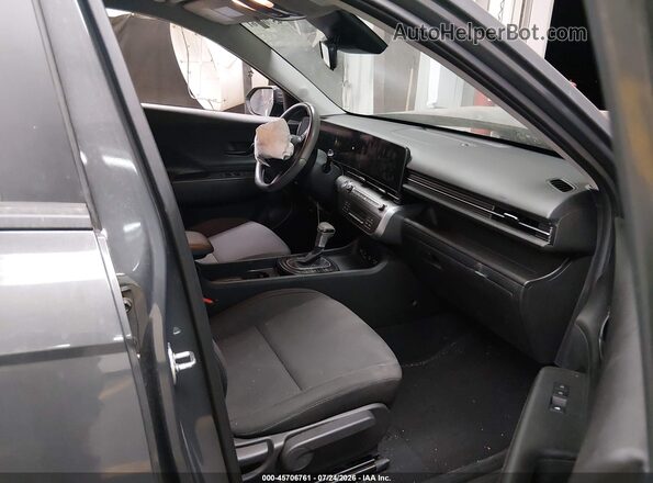 KM8HB3AB8RU169800 2024 HYUNDAI KONA Gray Widok wnętrza z przodu