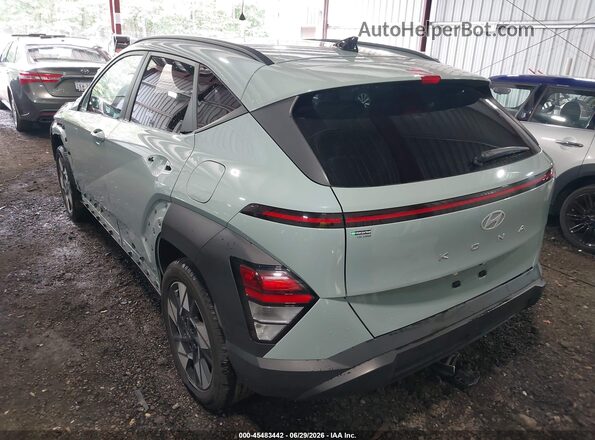 KM8HB3AB8RU178545 2024 HYUNDAI KONA Зеленый Задняя левая четверть