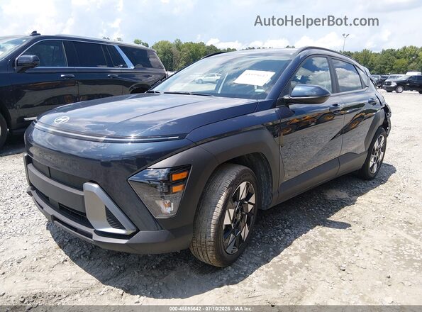 KM8HB3AB9SU326658 2025 HYUNDAI KONA Dark Blue Передняя левая четверть