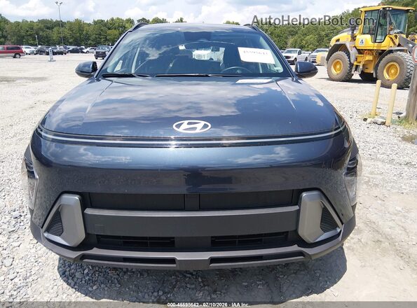 KM8HB3AB9SU326658 2025 HYUNDAI KONA Dark Blue Вид панели приборов