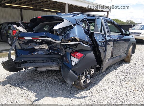 KM8HB3AB9SU326658 2025 HYUNDAI KONA Dark Blue Задняя правая четверть