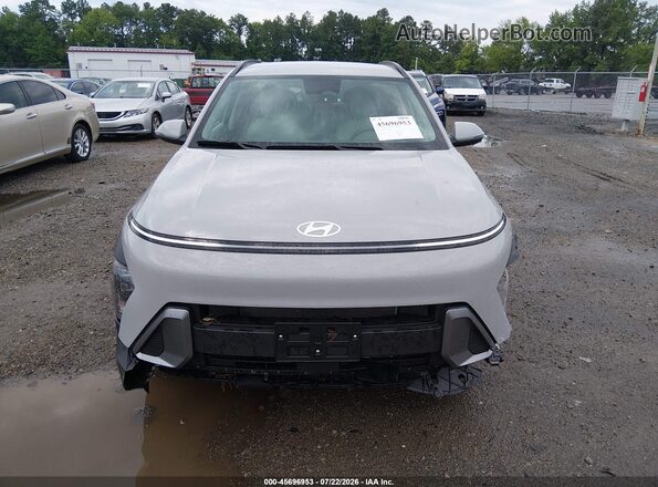 KM8HB3ABXSU339063 2025 HYUNDAI KONA Gray Вид щитка приладів