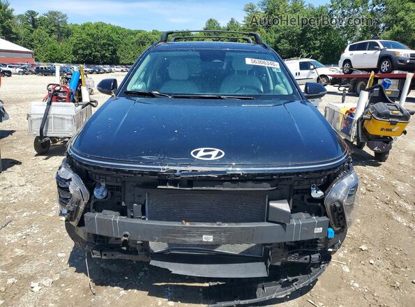 KM8HBCAB0RU137066 2024 HYUNDAI KONA Black Front view