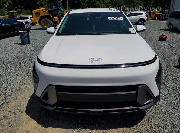 KM8HBCAB1SU326461 2025 HYUNDAI KONA White წინა ხედი