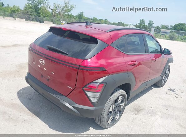 KM8HBCAB2SU338182 2025 HYUNDAI KONA Red Հետևի աջ