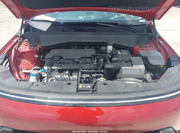 KM8HBCAB2SU338182 2025 HYUNDAI KONA Red Հետևի տեսք