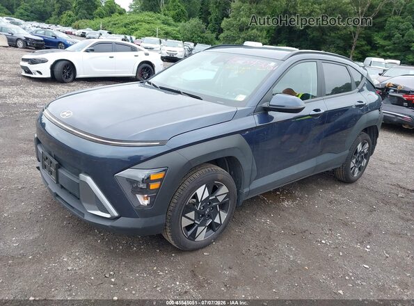 KM8HBCAB3SU294340 2025 HYUNDAI KONA Синий Передняя левая четверть