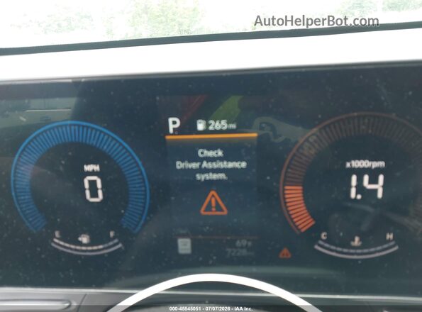 KM8HBCAB3SU294340 2025 HYUNDAI KONA Синий Вид задних сидений