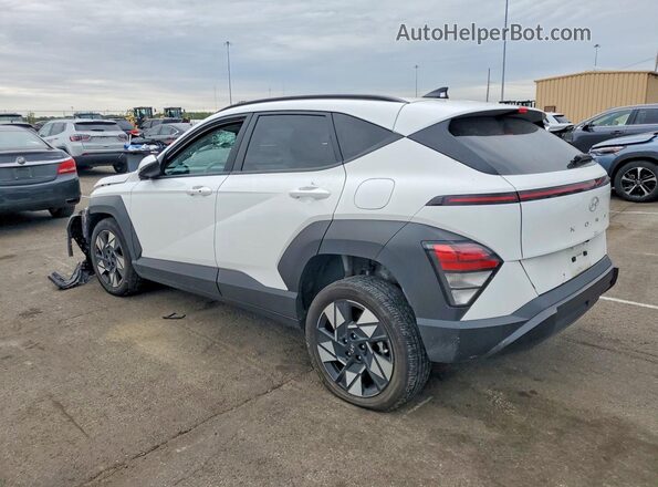 KM8HBCAB4RU148233 2024 HYUNDAI KONA White უკანა მარცხენა