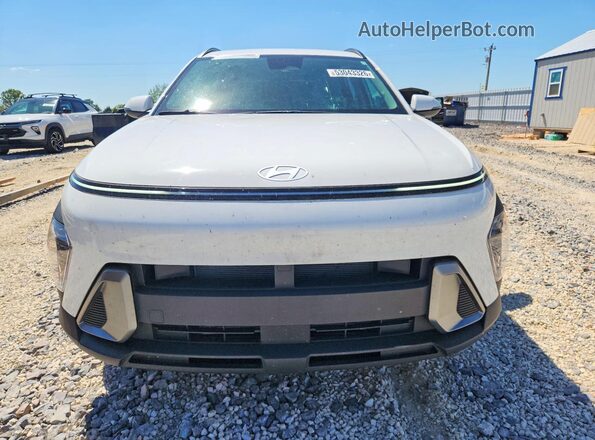 KM8HBCAB4SU225236 2025 HYUNDAI KONA White წინა ხედი