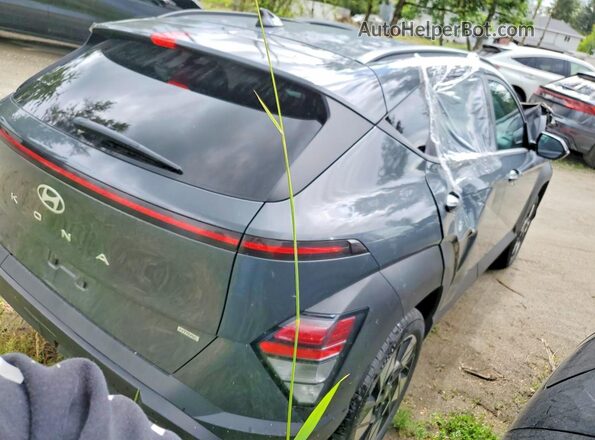 KM8HBCAB5RU166322 2024 HYUNDAI KONA Charcoal Tył prawy
