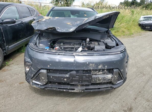 KM8HBCAB5RU166322 2024 HYUNDAI KONA Charcoal Widok naklejki z numerem VIN