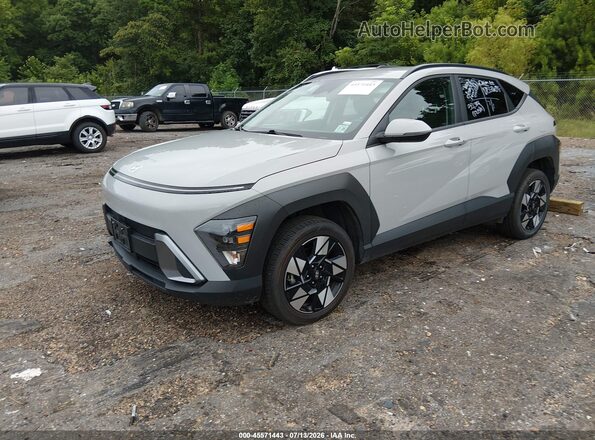 KM8HBCAB5RU174601 2024 HYUNDAI KONA Серый Передняя левая четверть