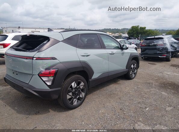 KM8HBCAB6SU263275 2025 HYUNDAI KONA Зеленый Задняя правая четверть
