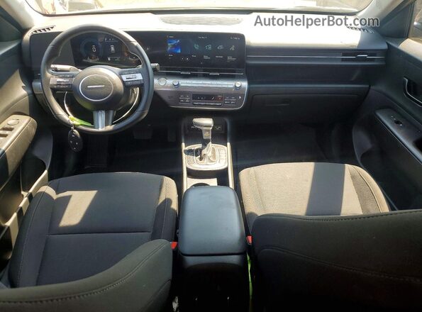 KM8HBCAB6SU321823 2025 HYUNDAI KONA Blue Вид панелі приладів