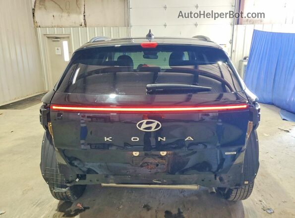KM8HBCAB6SU323961 2025 HYUNDAI KONA Black Հետևի տեսք