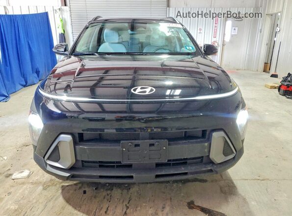 KM8HBCAB6SU323961 2025 HYUNDAI KONA Black Դիմացի տեսք