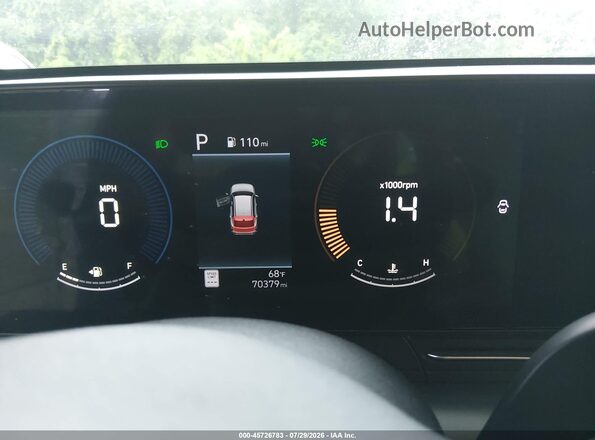 KM8HBCAB7RU071275 2024 HYUNDAI KONA Gray Vista de los asientos traseros