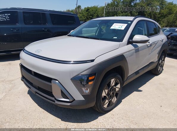 KM8HBCAB7SU309132 2025 HYUNDAI KONA Gray Vista tres cuartos delantera izquierda
