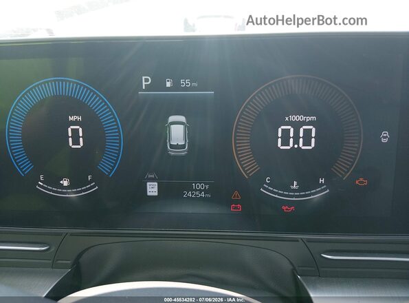 KM8HBCAB7SU309132 2025 HYUNDAI KONA Gray 