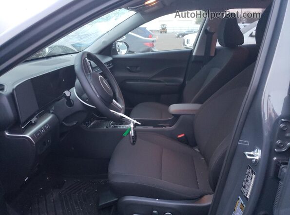 KM8HBCAB7SU339683 2025 HYUNDAI KONA Gray Вид салону спереду