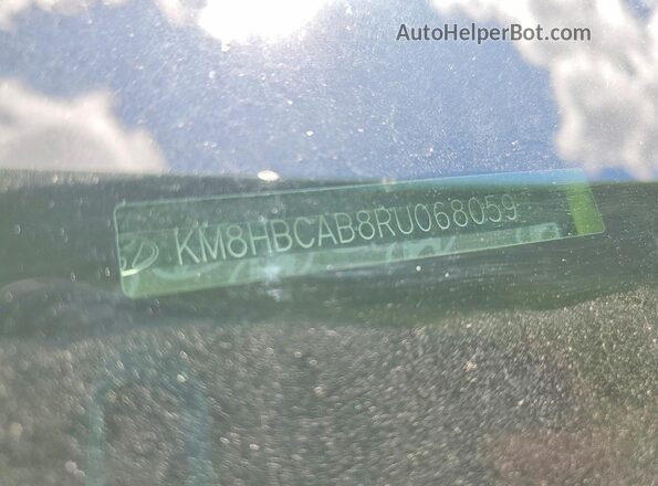 KM8HBCAB8RU068059 2024 HYUNDAI KONA Green VIN կոդի պիտակի տեսք
