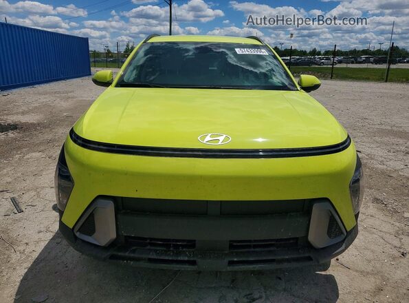 KM8HBCAB8RU068059 2024 HYUNDAI KONA Green Դիմացի տեսք