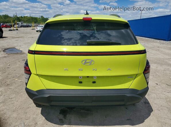 KM8HBCAB8RU068059 2024 HYUNDAI KONA Green Հետևի տեսք