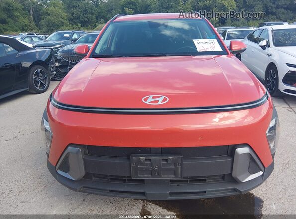 KM8HBCAB8SU231380 2025 HYUNDAI KONA Orange Widok zestawu wskaźników