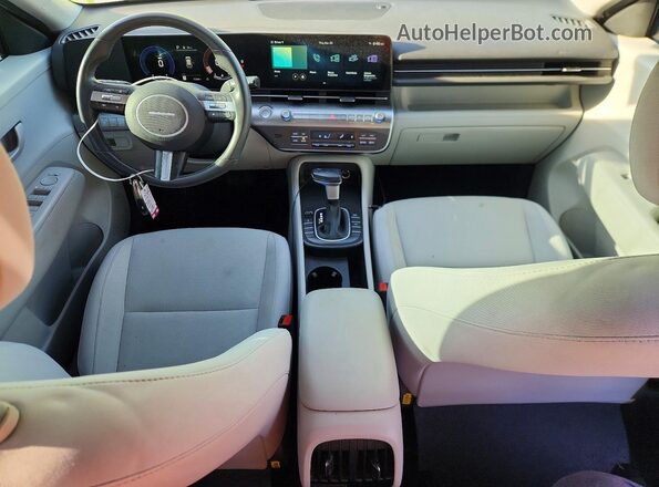 KM8HBCAB9RU048533 2024 HYUNDAI KONA Yellow წინა პანელის ხედი