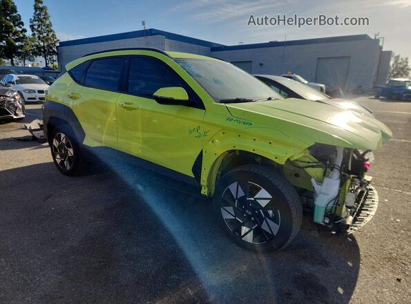 KM8HBCAB9RU048533 2024 HYUNDAI KONA Yellow წინა მარჯვენა