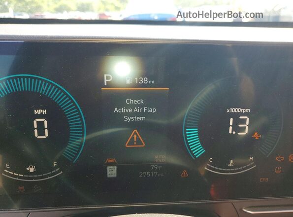 KM8HBCAB9SU237401 2025 HYUNDAI KONA Gray Вид щитка приладів