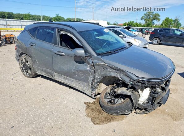 KM8HBCAB9SU237401 2025 HYUNDAI KONA Gray Передня права чверть