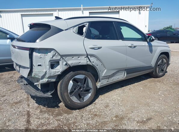 KM8HC3A60RU014643 2024 HYUNDAI KONA ELECTRIC Серый Задняя правая четверть