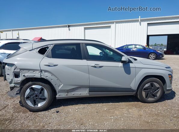 KM8HC3A60RU014643 2024 HYUNDAI KONA ELECTRIC Серый Вид задней части салона