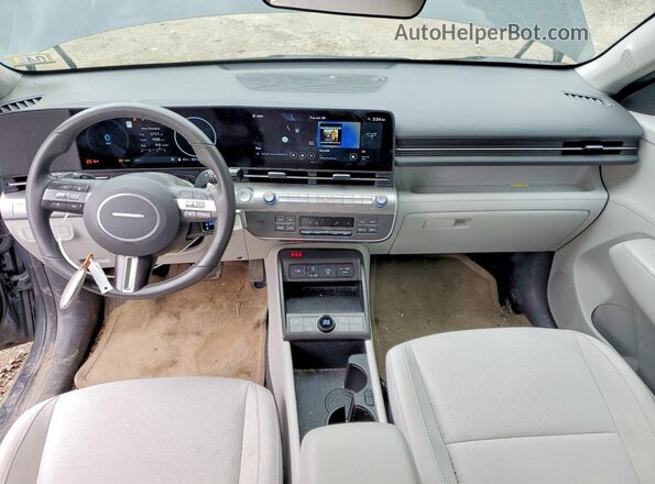 KM8HC3A68RU008217 2024 HYUNDAI KONA Charcoal Widok deski rozdzielczej