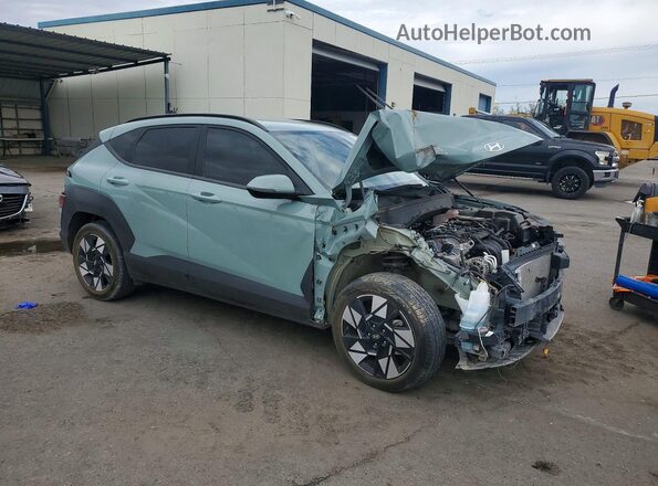 KM8HC3AB3RU059380 2024 HYUNDAI KONA Turquoise Front right