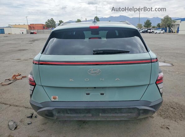 KM8HC3AB3RU059380 2024 HYUNDAI KONA Turquoise Rear view