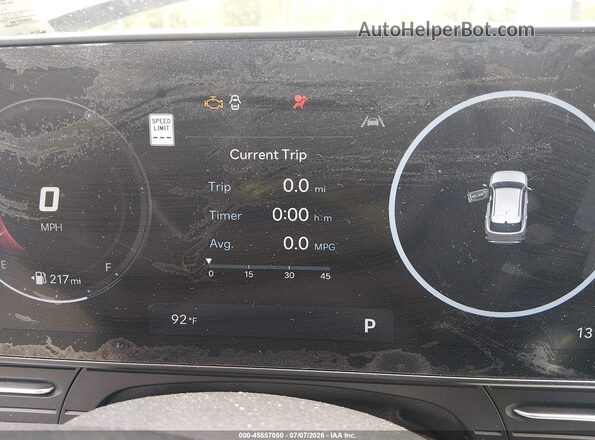 KM8HC3AB3SU213740 2025 HYUNDAI KONA Blue Widok tylnych siedzeń