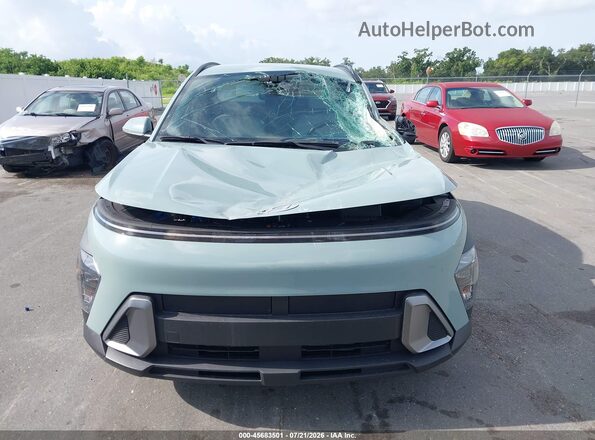 KM8HC3AB3SU313773 2025 HYUNDAI KONA Green Widok zestawu wskaźników