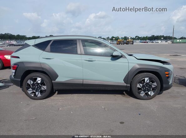 KM8HC3AB3SU313773 2025 HYUNDAI KONA Green Widok wnętrza z tyłu