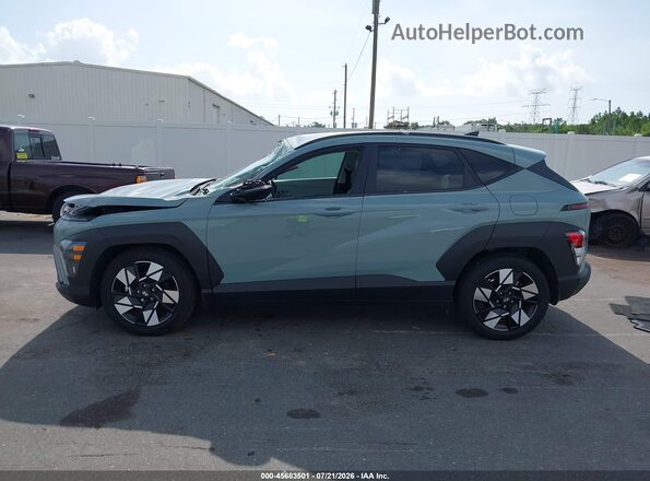 KM8HC3AB3SU313773 2025 HYUNDAI KONA Green Widok wnętrza 360 stopni